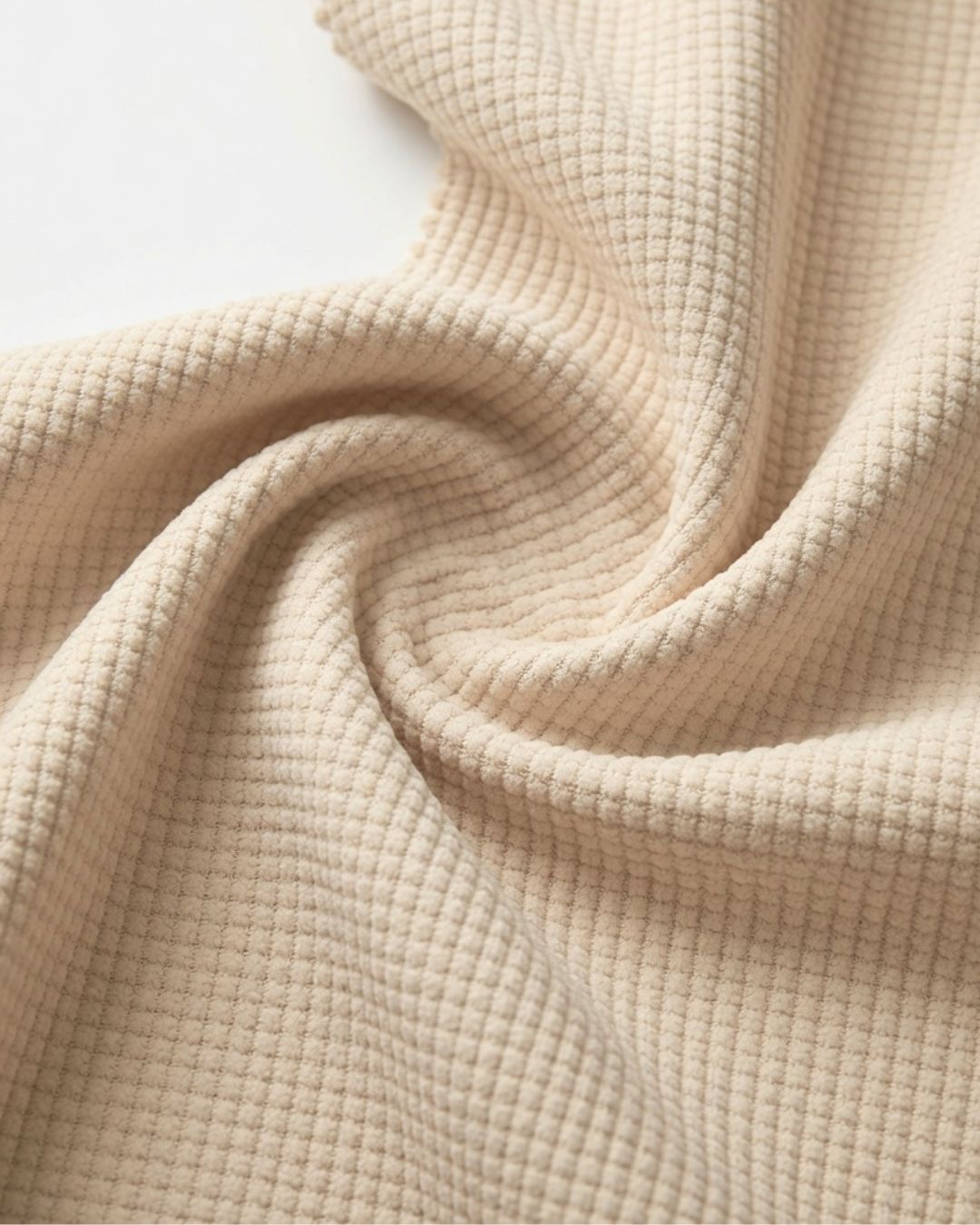 Rollo de Galleta Texturizada - 100% Poliéster | Ancho 150 cm