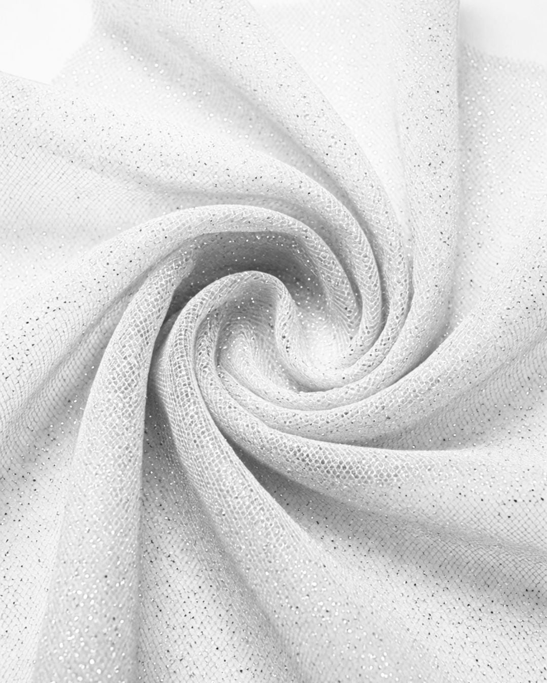 Rollo Tul Escarcha Glitter - 100% Poliéster | Ancho 150 cm