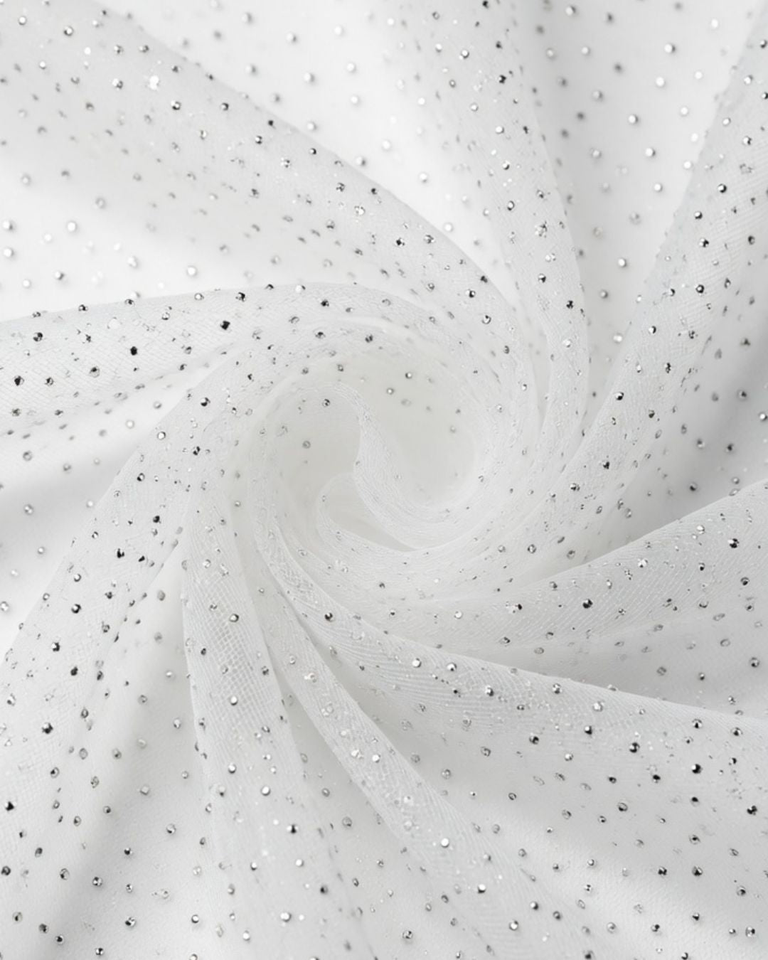 Rollo de Tul de Lluvia - 100% Poliéster | Ancho 160 cm