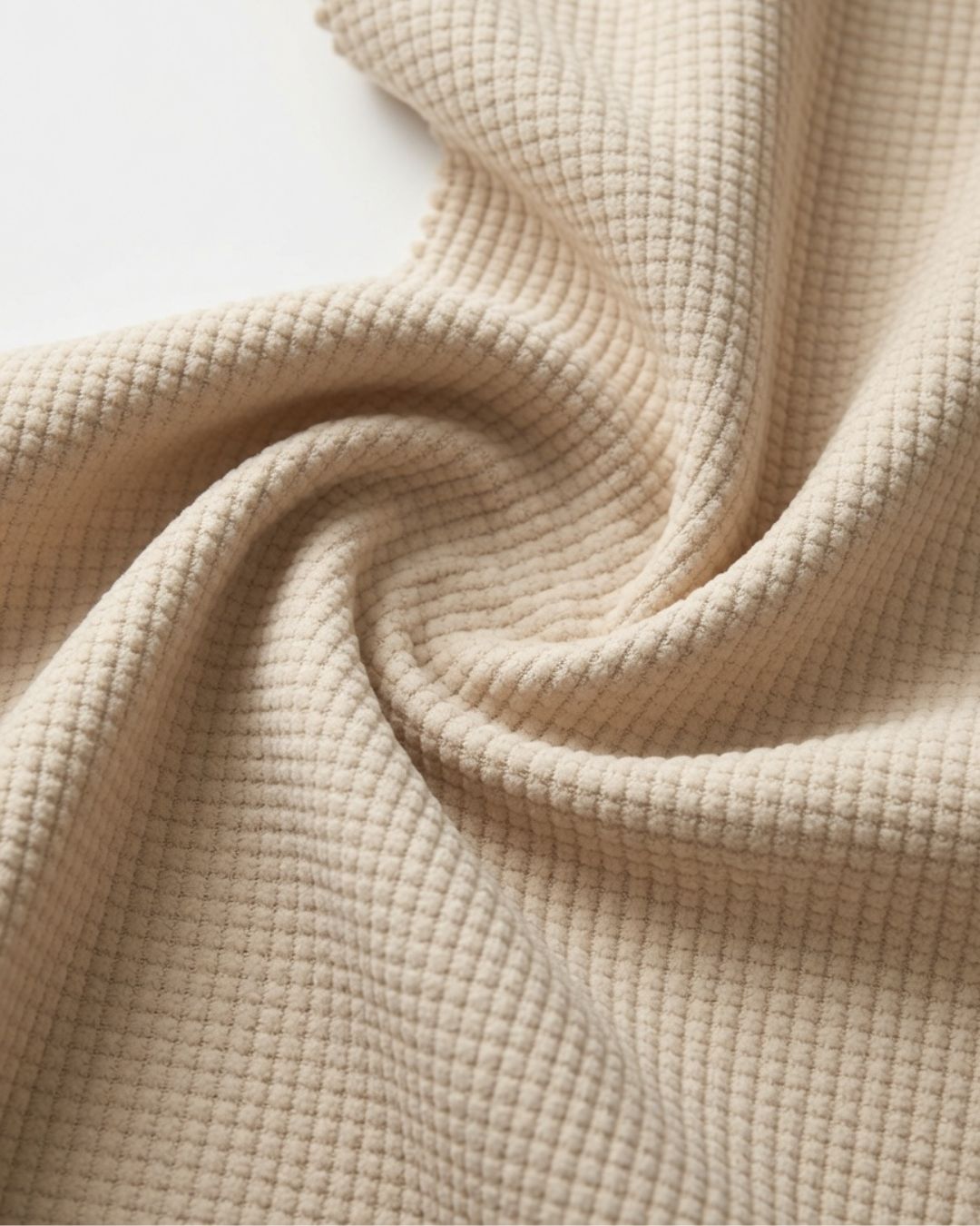Rollo de Galleta Texturizada - 100% Poliéster | Ancho 150 cm