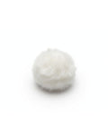 Aplique Pompon Pelo Suave | Blanco y Crema