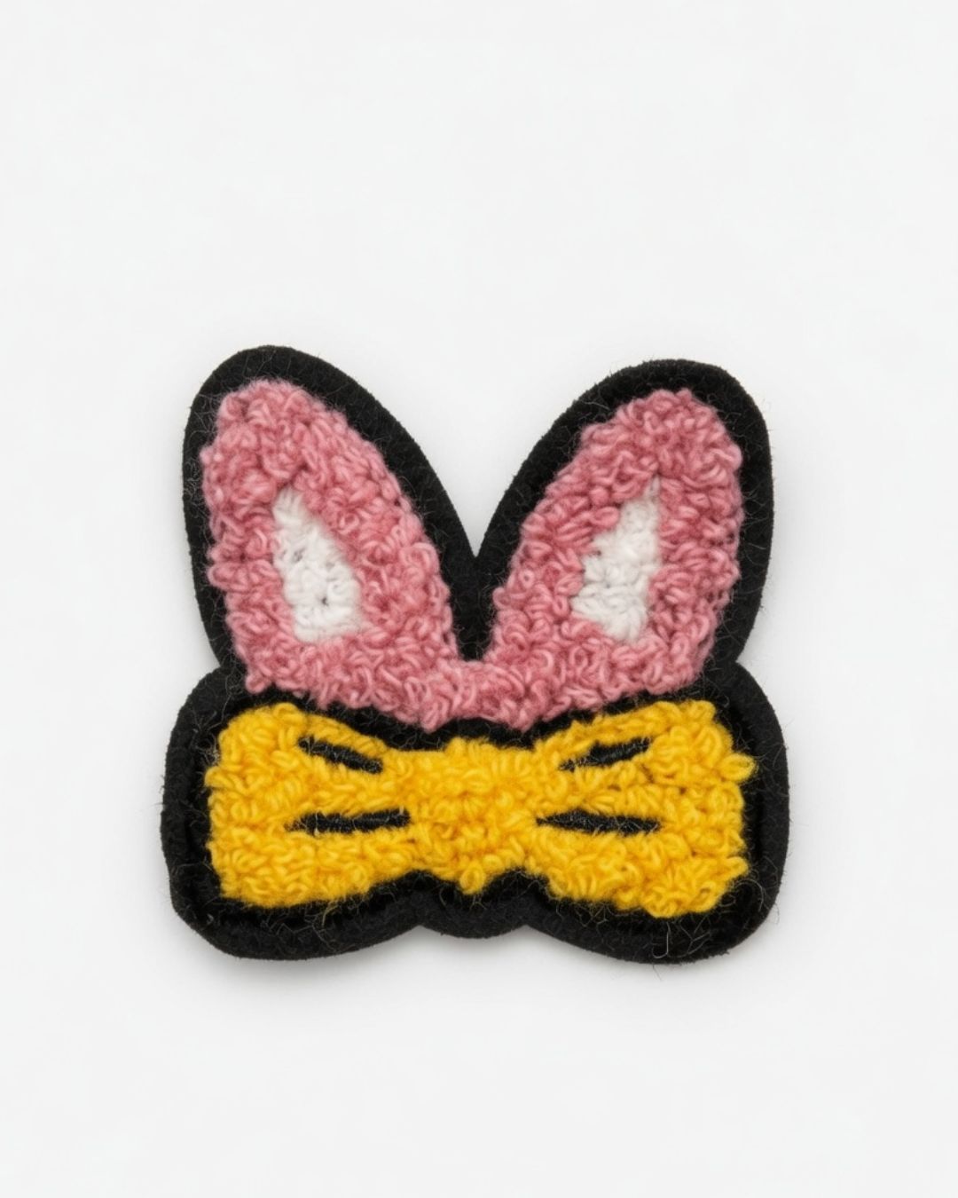 Apliques Chenille Caritas de Animales | Rana, Gato, Conejo y Oso