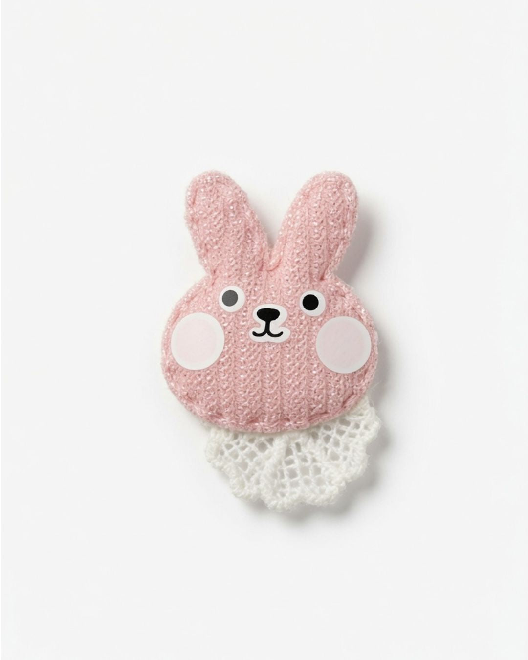 Aplique Conejito Rosa y Paleta | Detalles Infantiles