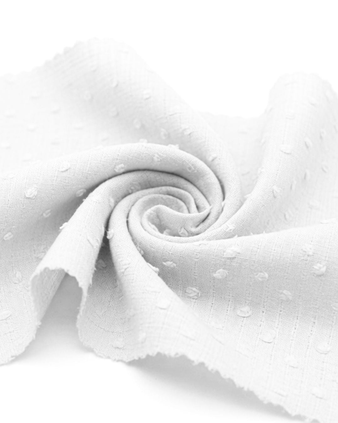 Rollo Plumeti | 100% Algodón | Ancho 150 cm | 50 metros | Puntos en Relieve