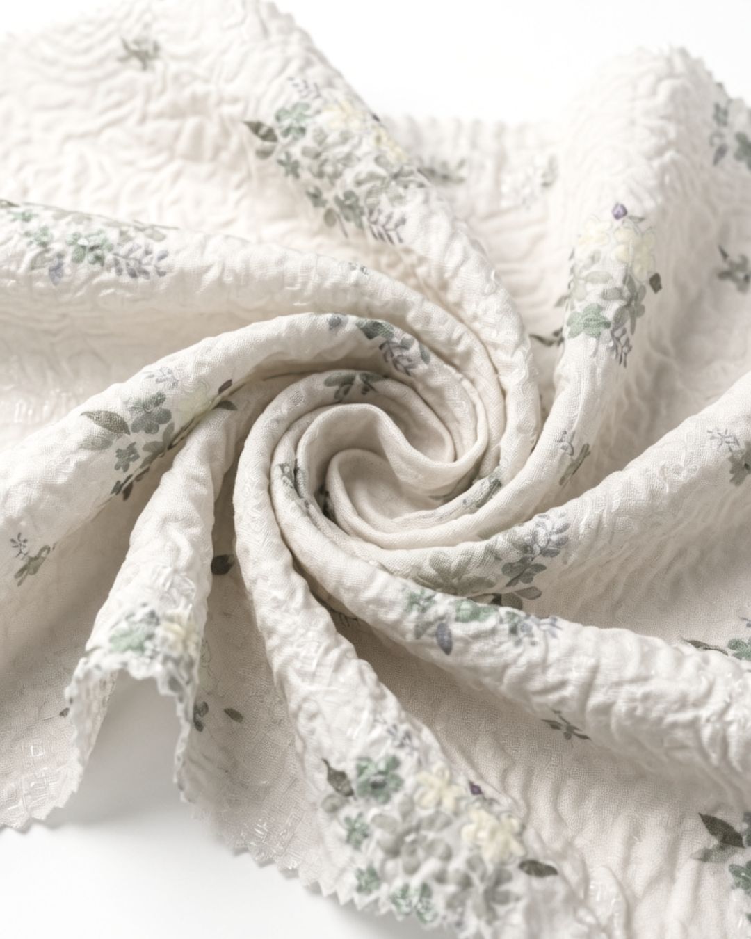 Gasa Fantasía Rosa Floral 100% Poliéster | Ancho 135 cm | 135 g/m² | F-1360