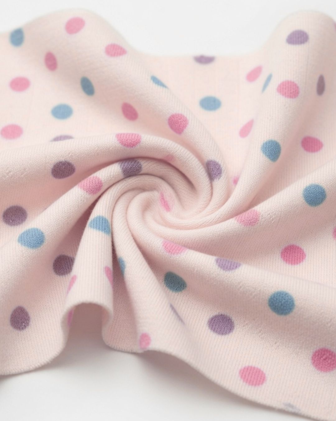 Rollo Punto Lunares Multicolor 60% Poli 30% Algodón 15% Span | 155 cm | 50 mts