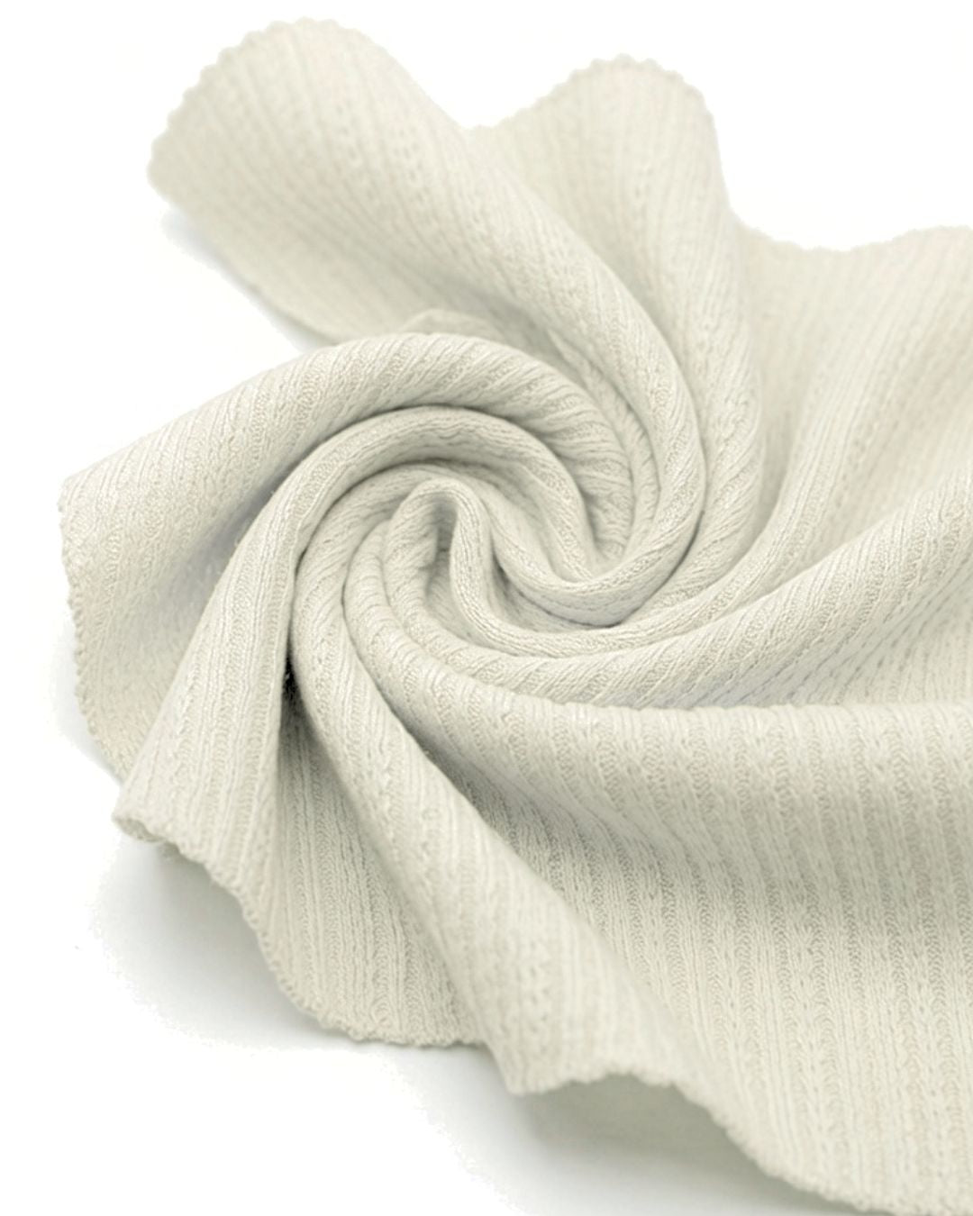 Rollo Punto Texturizado Blanco 65% Poliéster 35% Algodón | 155 cm | 50 mts | REF 3855-B2506