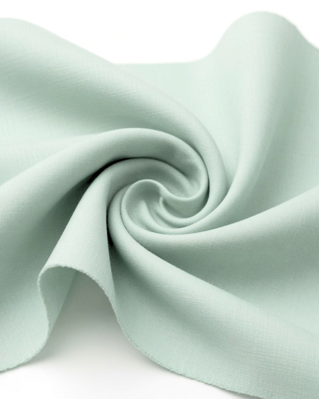 Rollo Tela Menta Sage Prelavada con Textura Rayada | 50 metros | D2564
