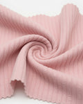 Rollo Punto Canale Fino Rosa 60% Poli 33% Algodón 7% Elastano | 160 cm | 220g | 50 mts